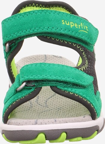 SUPERFIT - Sapatos abertos 'MIKE 3.0' em verde