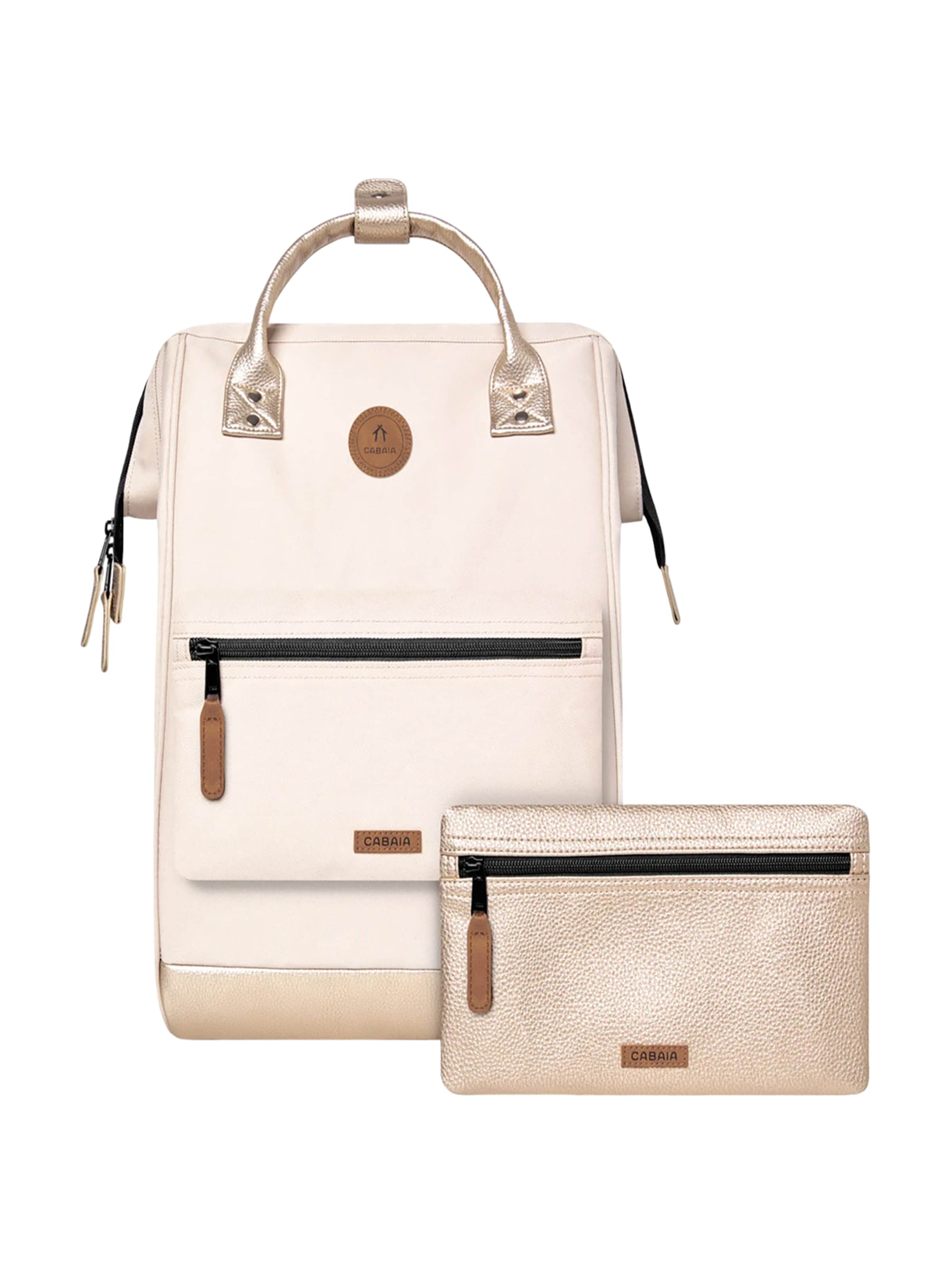 Cabaia Rucksack 'Alger L'‌‌‌‌‌‌‌‌ in Braun: Vorderseite