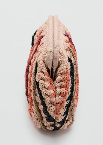 MANGO TEEN Clutch 'Ziggy' in Yellow