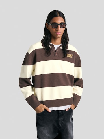 Pull-over Bershka en marron