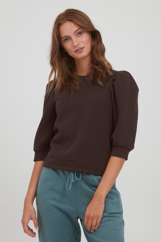 b.young Sweatshirt in Brown: front