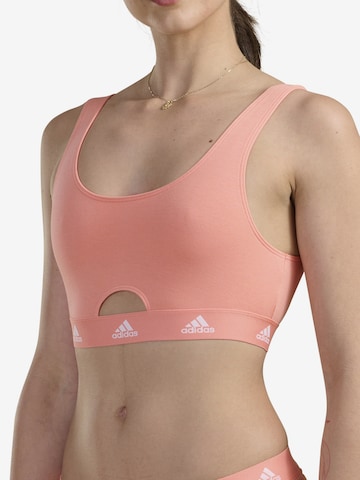 ADIDAS SPORTSWEAR Bralette Bra ' SCOOP BRALETTE ' in Orange