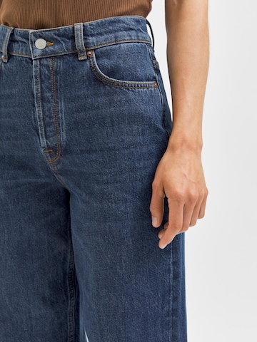 SELECTED FEMME regular Jeans 'Kate' i blå