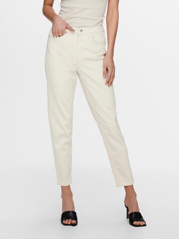 ONLY Regular Jeans 'Veneda' in Beige: front