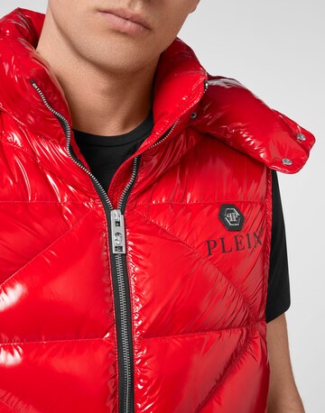 Philipp Plein Vest 'Hexagon' in Red