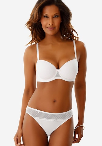 LASCANA T-shirt Bra in White