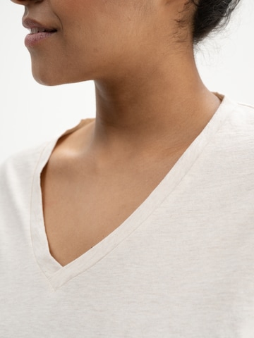 T-shirt 'ANKITA' MELA en beige