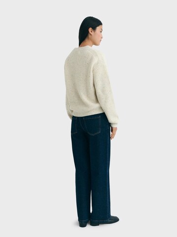 Pullover 'CARMEN' di Thinking MU in bianco