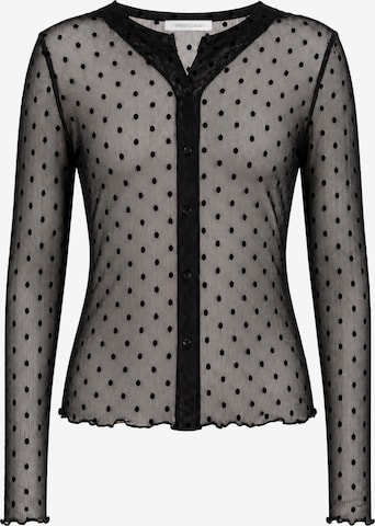 SASSYCLASSY Bluse in Schwarz: Vorderseite