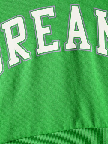 Sweat-shirt 'Tiala Dream' NAME IT en vert