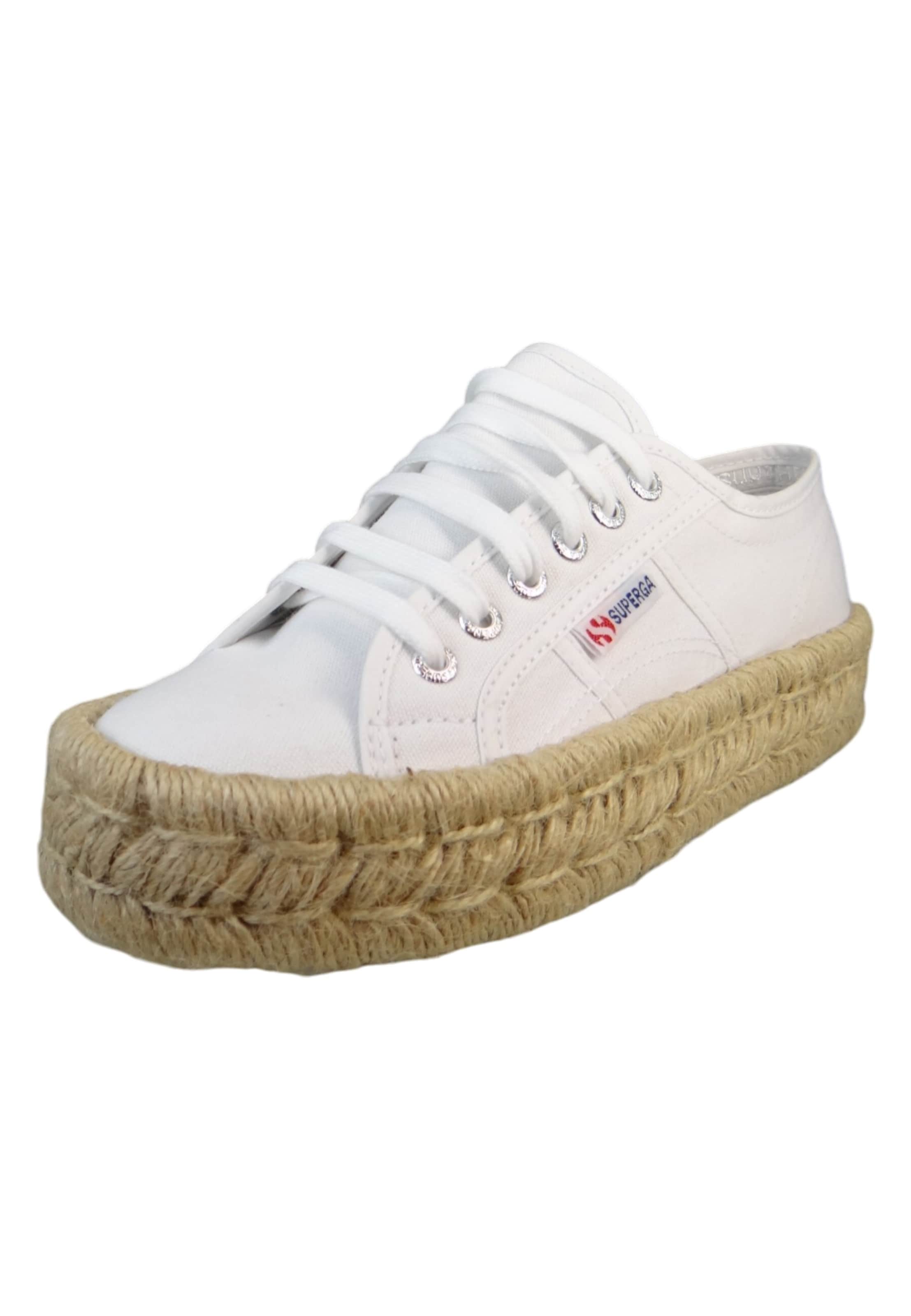 SUPERGA Sneaker in Weiß: Vorderseite