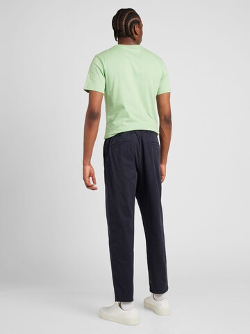 Tapered Pantaloni chino di BOSS in blu