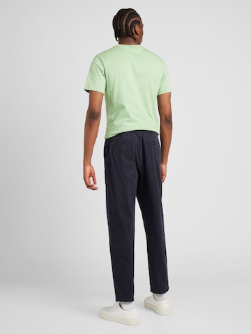 Effilé Pantalon chino BOSS Orange en bleu