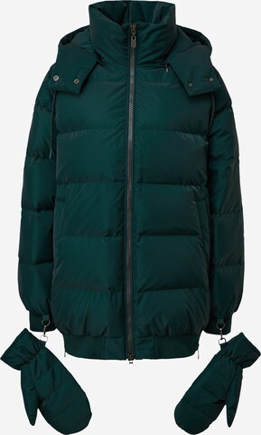 comma casual identity Winter jacket in Green: front