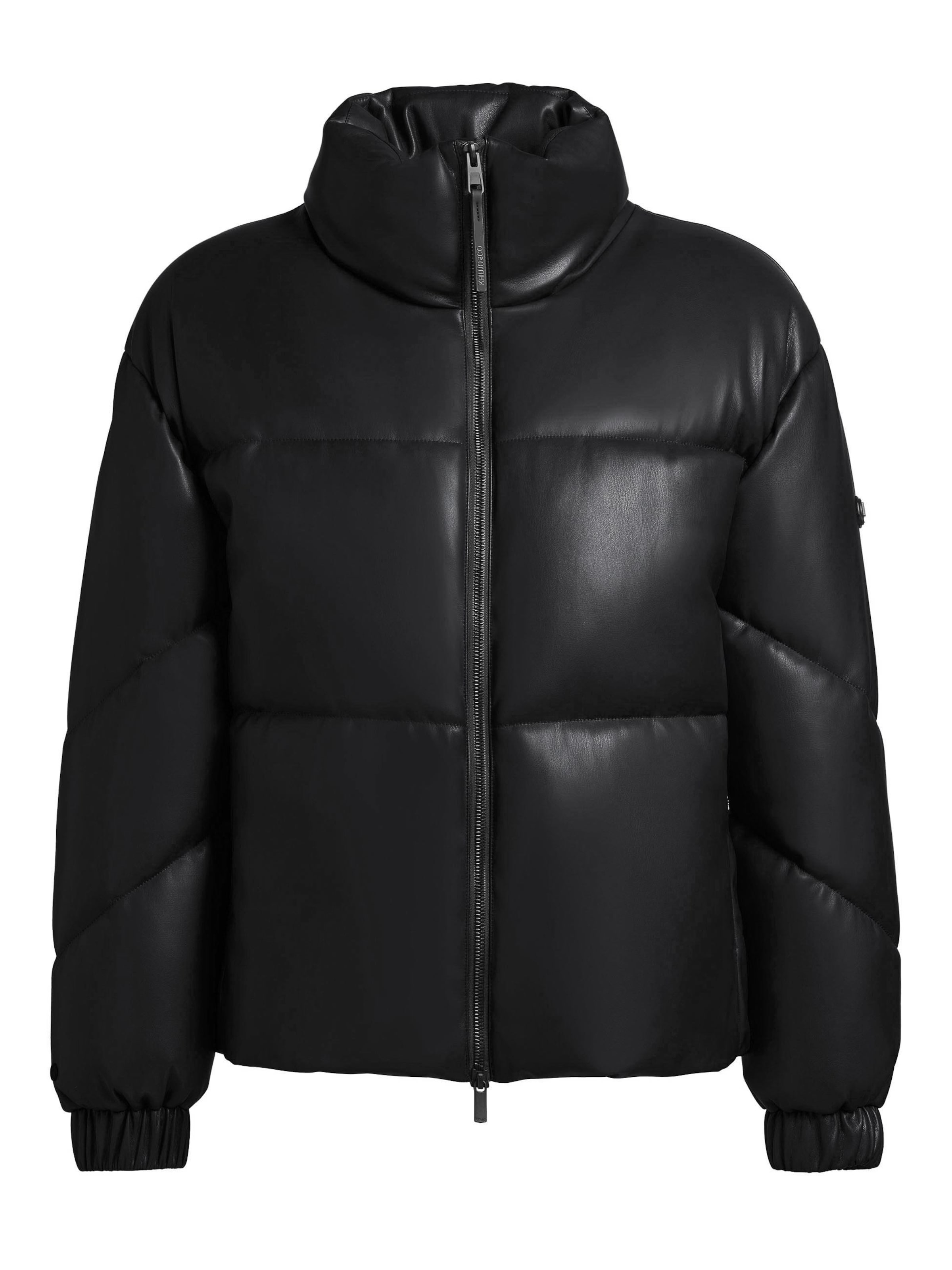 khujo Winter jacket 'Khalia' in Black: front