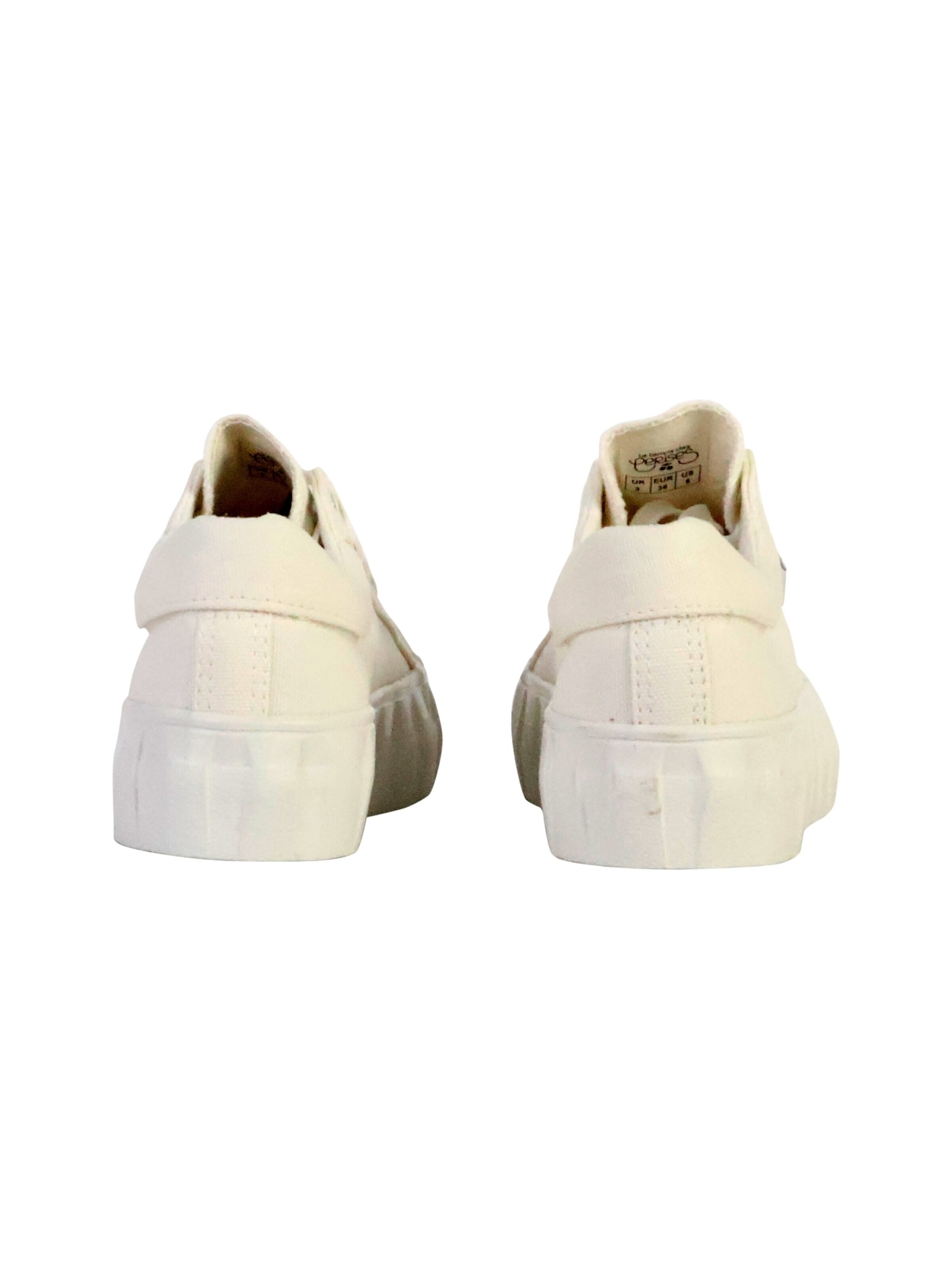 Le Temps Des Cerises - Calzado deportivo con cordones en blanco