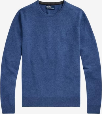 Sweat-shirt Ralph Lauren en bleu : devant