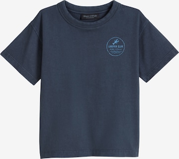 T-Shirt Marc O'Polo en bleu : devant