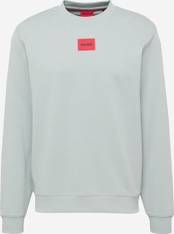 HUGO Bluzka sportowa 'Diragol' w kolorze szary: przód