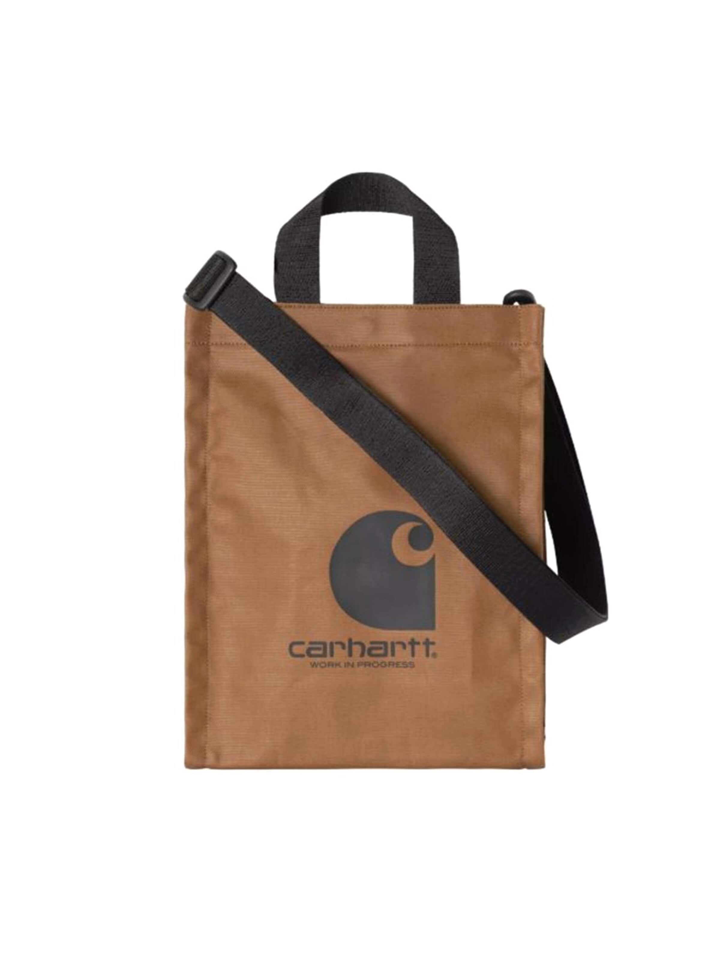 Borsa a tracolla 'Shopping Bag Hamilton Brown' di Carhartt WIP in marrone: frontale