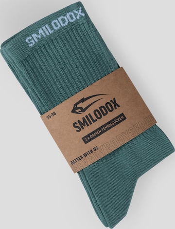 Chaussettes de sport Smilodox en vert