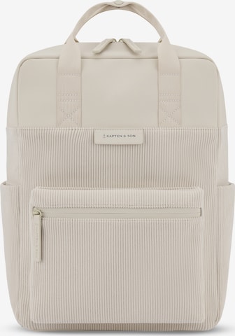 Kapten & SonRuksak 'Bergen Pro' - bež boja: prednji dio