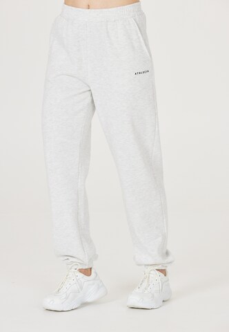 Athlecia Regular Sporthose 'Ruthie' in Weiß: Vorderseite