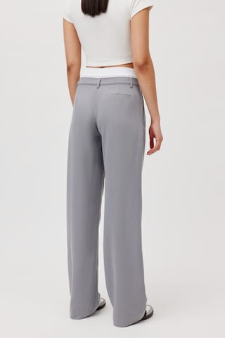 LeGer by Lena Gercke - Loosefit Pantalón plisado 'Dilane Tall' en gris