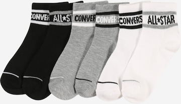 CONVERSE - Calcetines en gris: frente