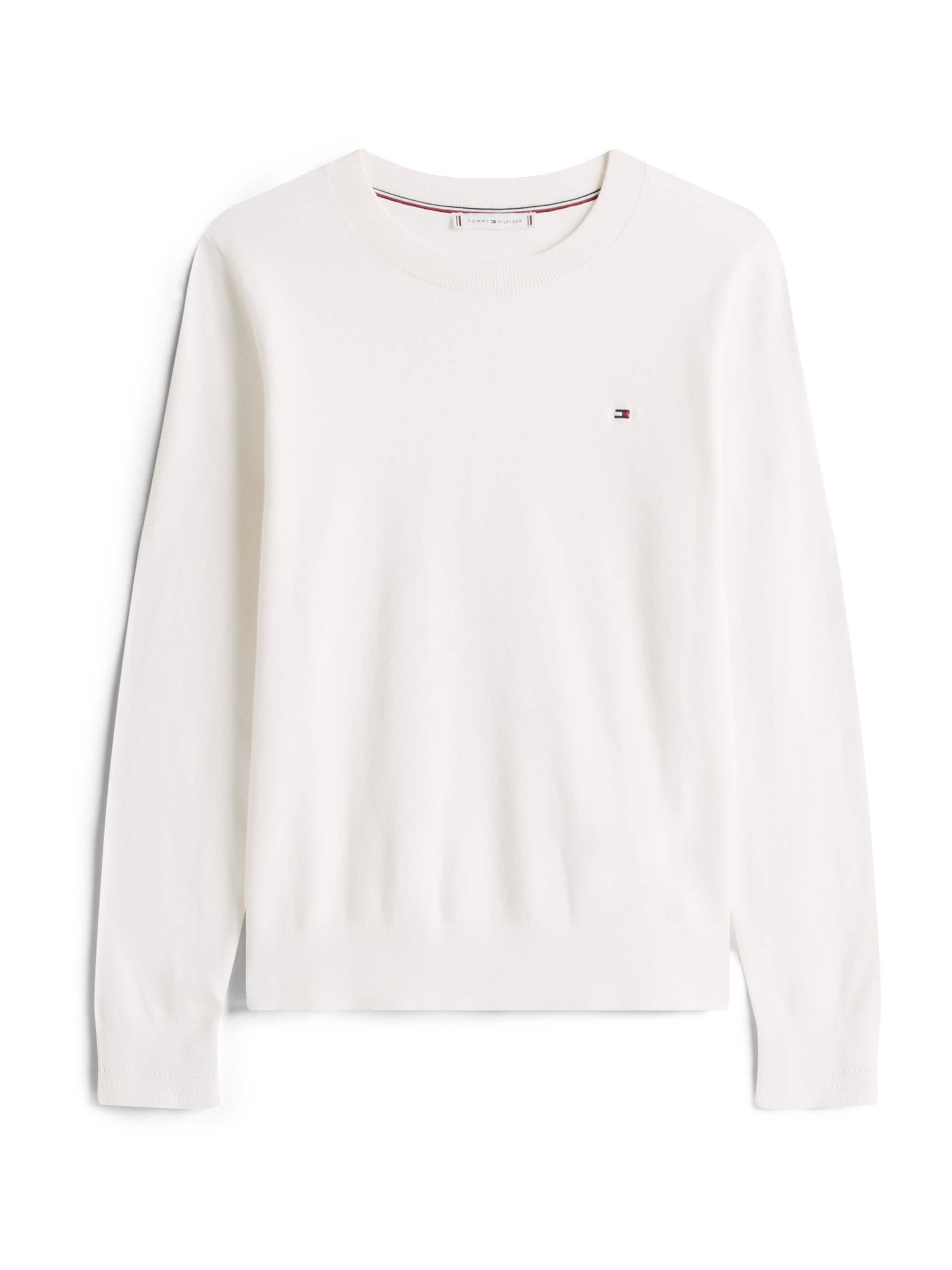 TOMMY HILFIGER Sweater in White: front