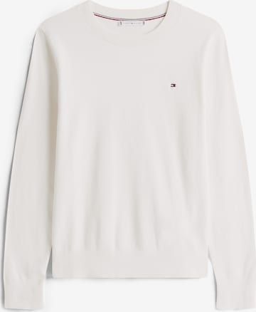 Pull-over TOMMY HILFIGER en blanc : devant