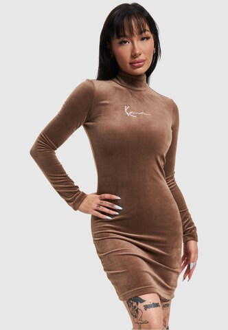 Karl Kani Dress in Brown: front