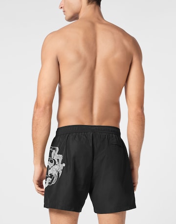 Philipp Plein Swimming shorts 'Dragon' in Black