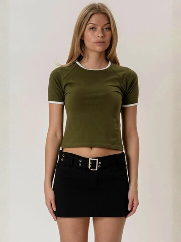 It's May Top ' Rosa ' in Green: front