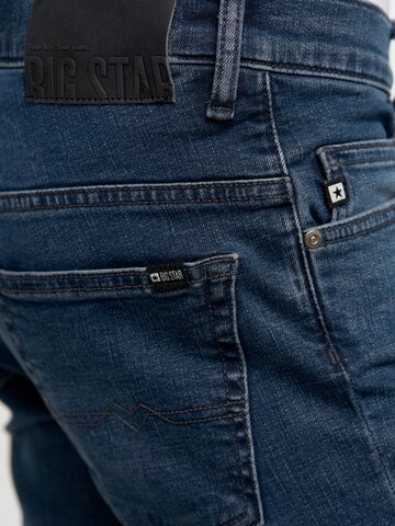 BIG STAR Slimfit Jeans 'Deric' in Blauw