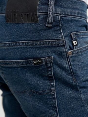 BIG STAR Slimfit Jeans 'Deric' in Blau