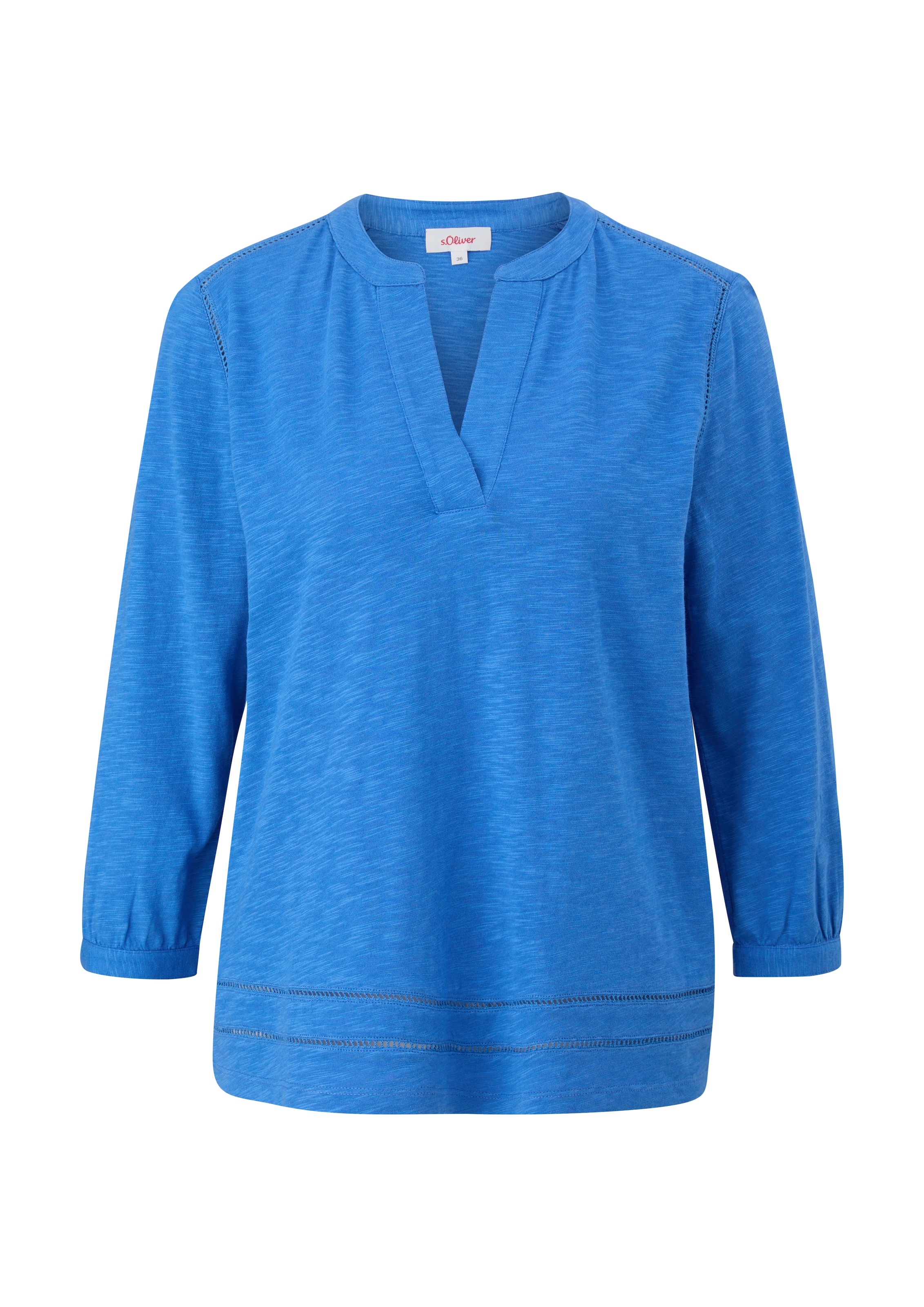s.Oliver Bluse in Blau: Vorderseite