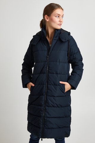 Oxmo Winter Coat 'SOLIANA' in Blue