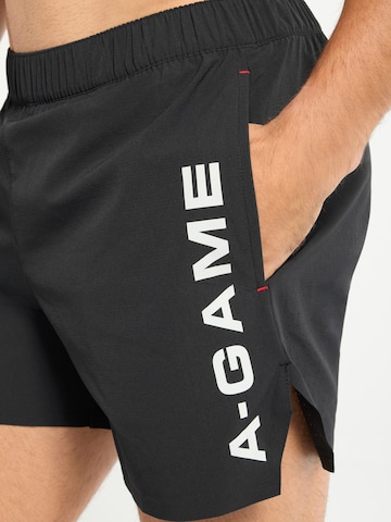 juoda A-Game Standartinis Sportinės kelnės