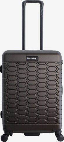 Discovery Suitcase 'REPTILE' in Brown: front