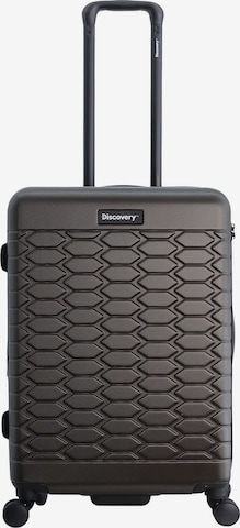 Discovery Suitcase 'REPTILE' in Brown: front