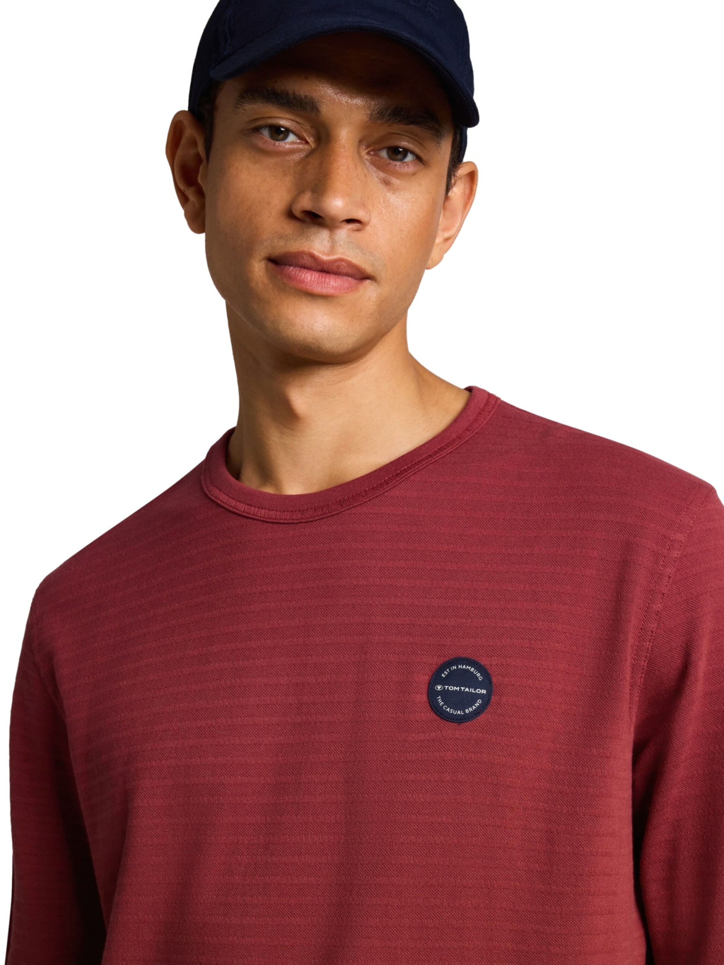 TOM TAILOR Shirt in Rood