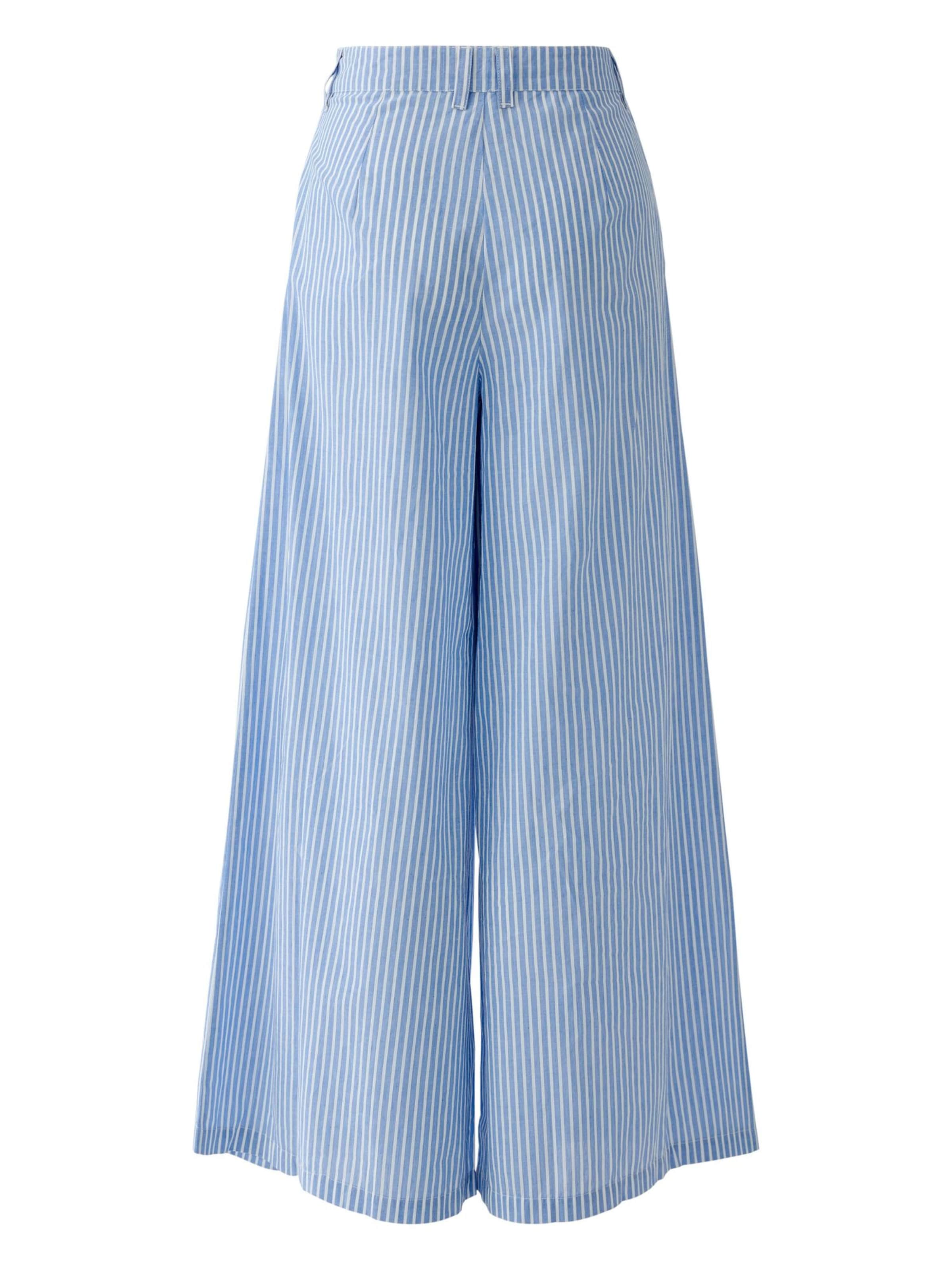 OUI Wide Leg Hose in Blau