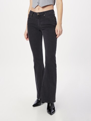 Flared Jeans 'Flame' di WEEKDAY in nero: frontale