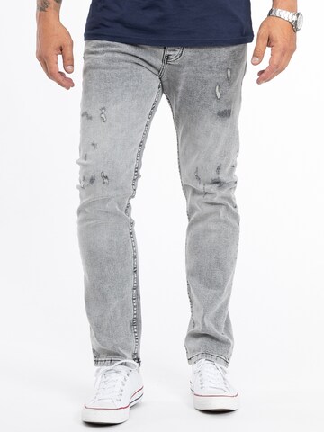 Rock Creek Regular Jeans in Grey: front