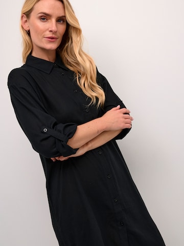 Kaffe Sukienka koszulowa 'Milia' w kolorze czarny