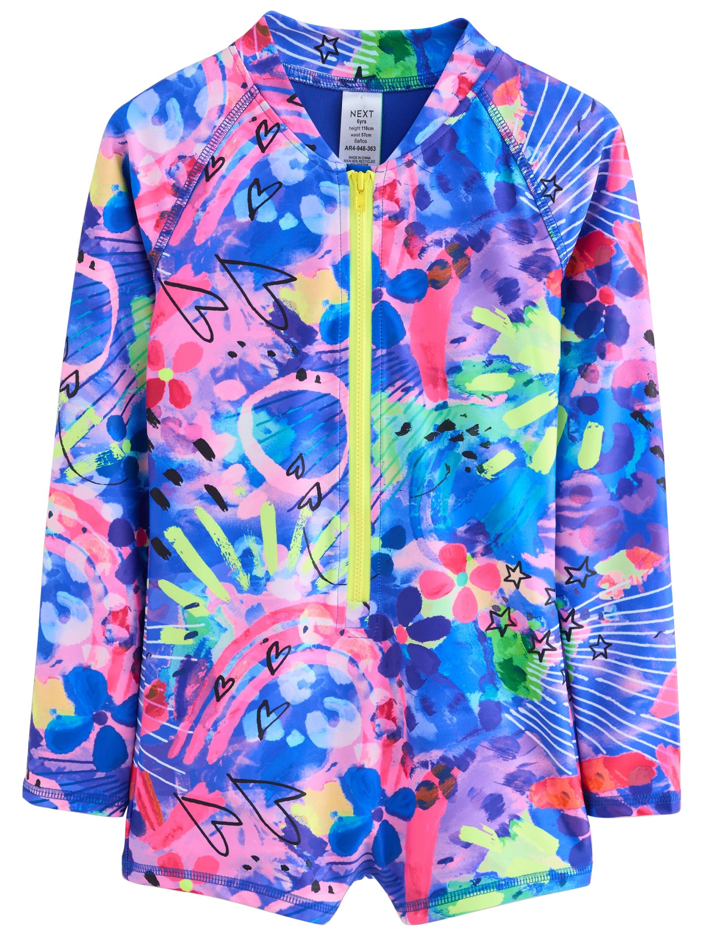 Costume intero di Next in blu: frontale