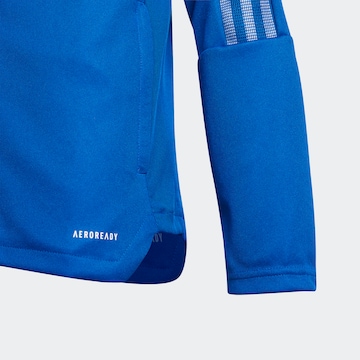 Skinny Veste de sport 'Tiro 21' ADIDAS PERFORMANCE en bleu