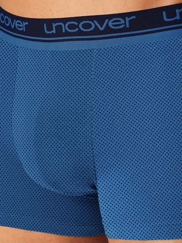 uncover by SCHIESSER Boxershorts 'Cotton' in Blauw