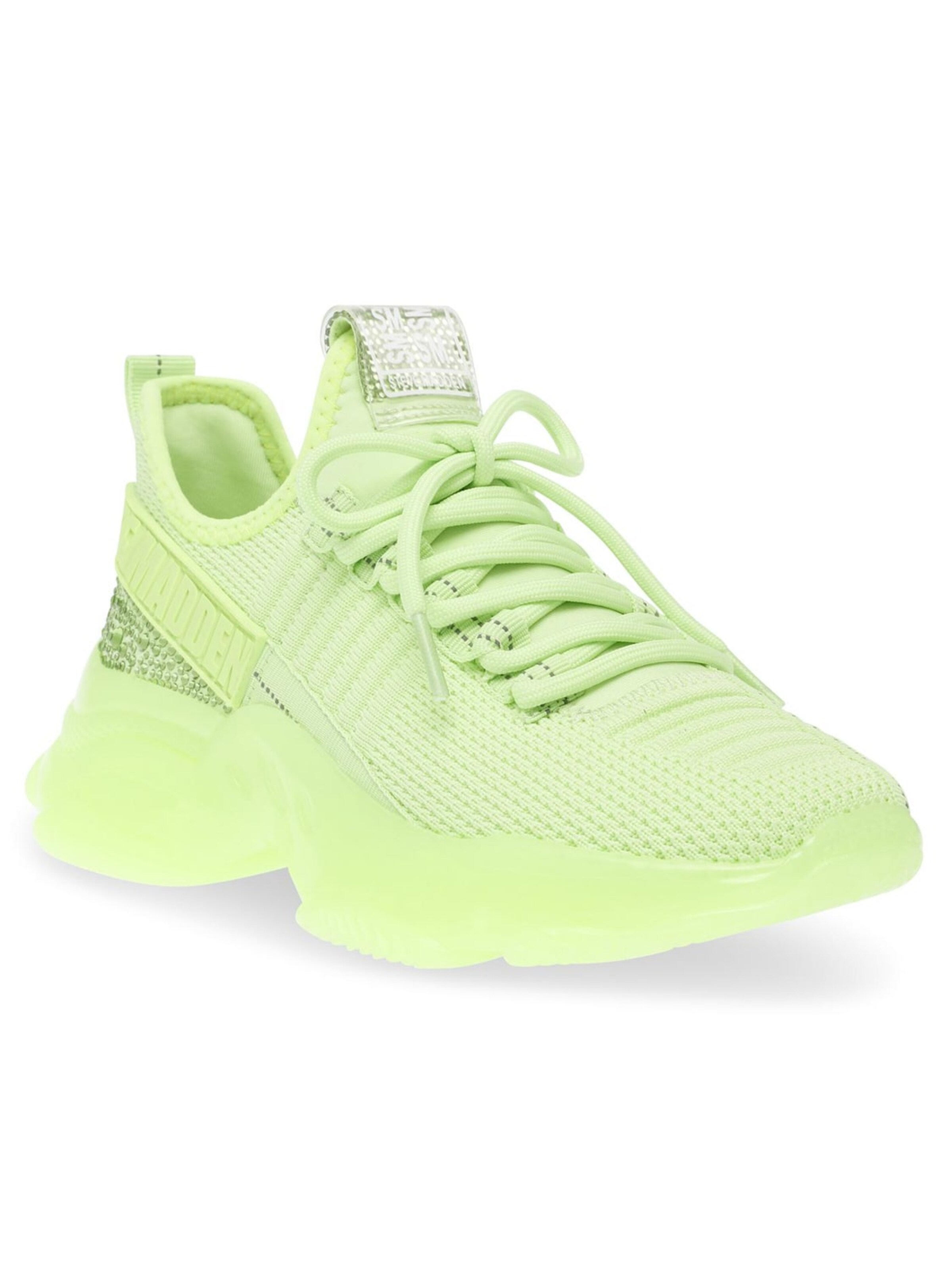 STEVE MADDEN Buty sznurowane 'W Maxilla-R Neon Lime Shoes' w kolorze zielony: przód